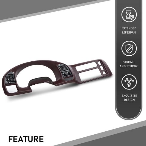 G-PLUS Dash Radio Cluster Trim Bezel Panel Compatible with Chevy Astro/GMC Safari 1995-2005 Beige in Saudi Arabia