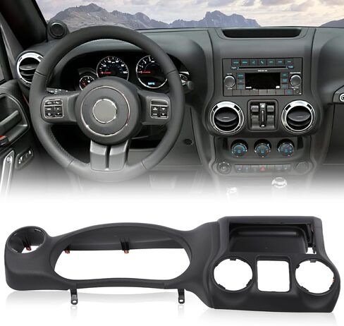 G-PLUS Dash Instrument Cluster Trim Panel Bezel Compatible With Jeep Wrangler 2011 2012 2013 2014 in Saudi Arabia
