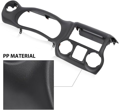 G-PLUS Dash Instrument Cluster Trim Panel Bezel Compatible With Jeep Wrangler 2011 2012 2013 2014 in Saudi Arabia