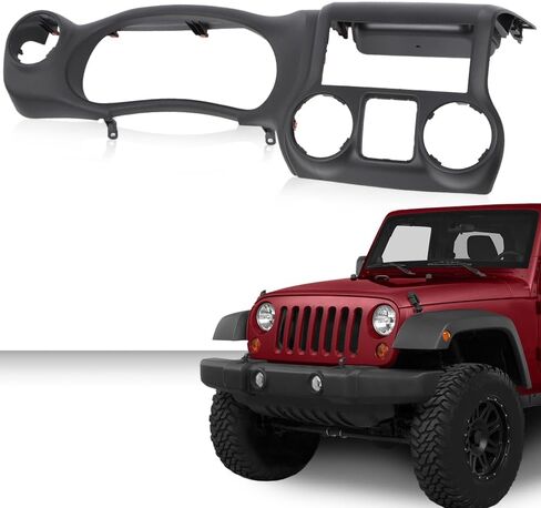 G-PLUS Dash Instrument Cluster Trim Panel Bezel Compatible With Jeep Wrangler 2011 2012 2013 2014 in Saudi Arabia