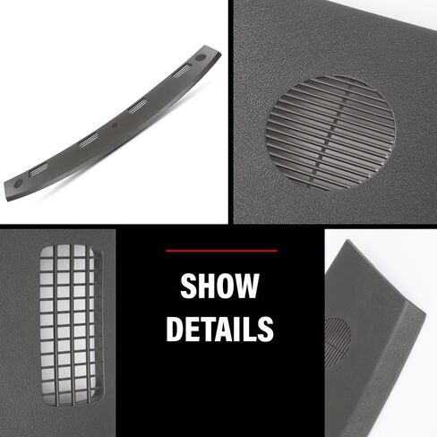 G-PLUS Front Upper Dashboard Panel Dash Cover,Compatible with Dodge Ram 1500 2002-2005/Ram 2500 3500 2003-2005 5GT31XDVAA, 5GT31XDVAB, 5GT31XDVAC Gray in Saudi Arabia