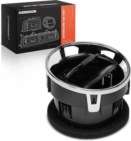 A-Premium 4PCS Dashboard AC Heater Air Duct Vent Louvre Compatible with Ford F-150 F150 2009-2014, Front Driver and Passenger Side, Black in Saudi Arabia