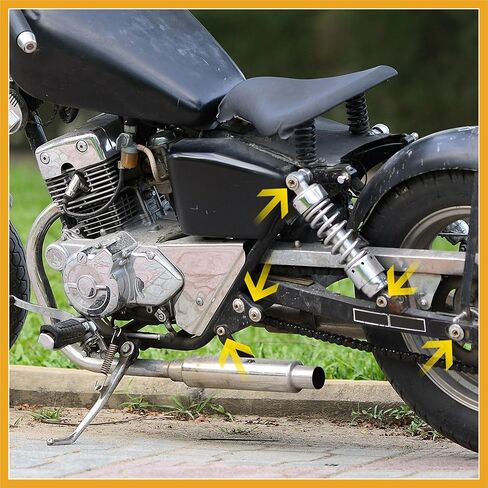 4Pcs Dark Green Metal Motorcycle Rear Driven Sprocket Screw Bolts for CG125 Durable Material Replacement in Saudi Arabia