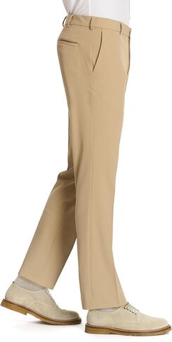 Van Heusen Mens Stain Shield Stretch Slim Fit Flat Front Dress Pant in Saudi Arabia