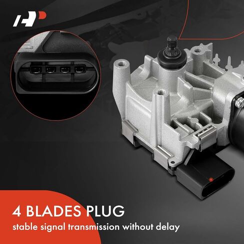 A-Premium Front Windshield Wiper Motor Compatible with Audi Q5 2009-2017, SQ5 2014-2017, 4-Pin, Left Hand Drive in Saudi Arabia