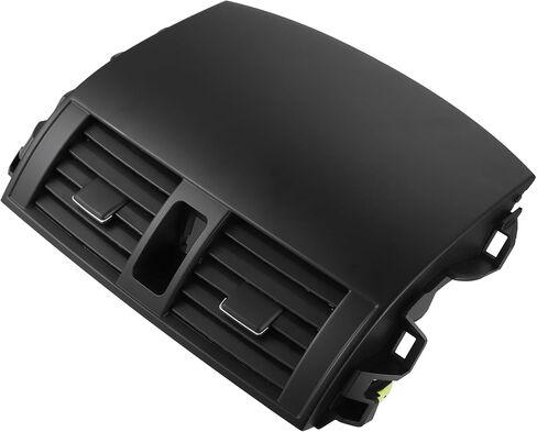 Motoforti Car Air Vent Panel Assembly, Front Center Dashboard A/C Outlet Vent Panel, for Toyota Corolla 2009-2013, Plastic, 55663-02060, Black in Saudi Arabia