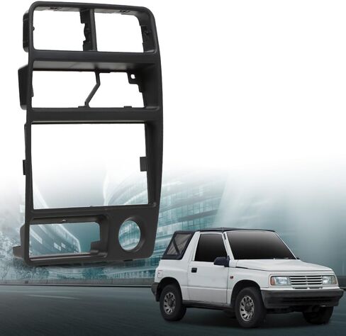 إطار LQI Dash Radio متوافق مع Geo Tracker 1992-1995، مناسب لسوزوكي Sidekick 1992-1995 أسود in Saudi Arabia