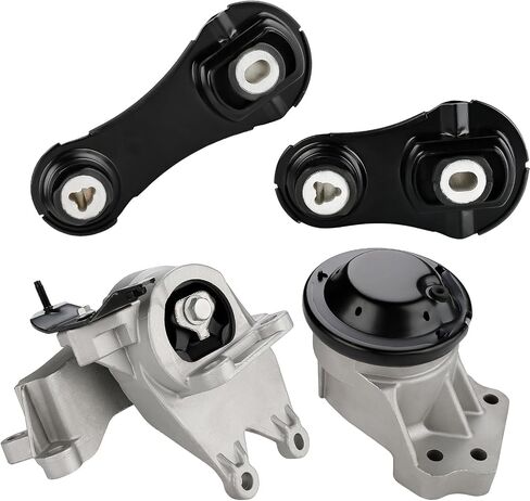 JDMON 4Pcs Engine Motor & Transmission Mount Replacement for Ford Explorer 3.5L Turbo 2013 2014 2015 2016 2017 Compatible with A5848, A5734, A5569, A5568 in Saudi Arabia