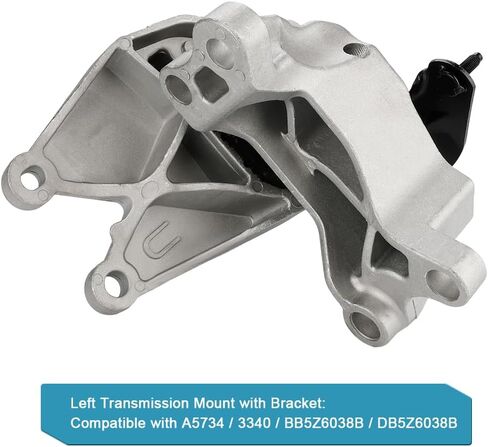 JDMON 4Pcs Engine Motor & Transmission Mount Replacement for Ford Explorer 3.5L Turbo 2013 2014 2015 2016 2017 Compatible with A5848, A5734, A5569, A5568 in Saudi Arabia