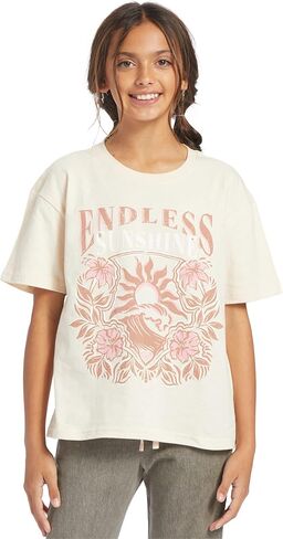 Roxy Girls' Oversized Boyfriend T-Shirt in Saudi Arabia