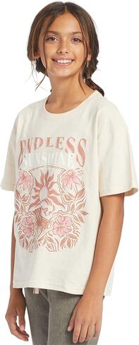 Roxy Girls' Oversized Boyfriend T-Shirt in Saudi Arabia