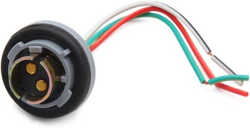 uxcell 6Pcs 1157 Turn Light Brake Bulb Socket Connector Wire Harness for LED Bulbs in Saudi Arabia