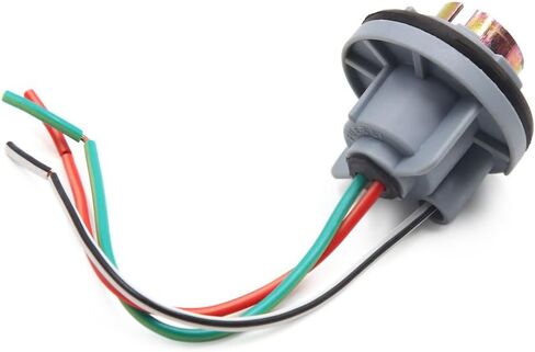 uxcell 6Pcs 1157 Turn Light Brake Bulb Socket Connector Wire Harness for LED Bulbs in Saudi Arabia