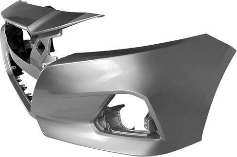 مصدات توفر - طلاء K23 فضي لامع، غطاء مصد أمامي متوافق مع 2019-2022 Nissan Altima S SL SR SV 19-22، NI1000324 in Saudi Arabia
