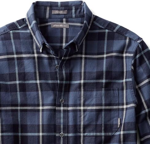 قميص Eddie Bauer الكلاسيكي المفضل للرجال من الفلانيل المنقوش in Saudi Arabia
