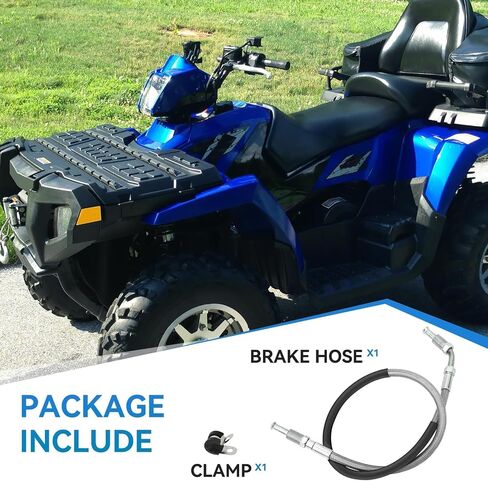 خط خرطوم الفرامل الأمامي الأيسر لـ Polaris Sportsman Magnum Trail Boss Trail Blazer Xplorer Xpress Scrambler Sport Xpediti-on Big Boss Diese-l Worker 250 300 325 350 400 425 500 335 455 1930752 in Saudi Arabia