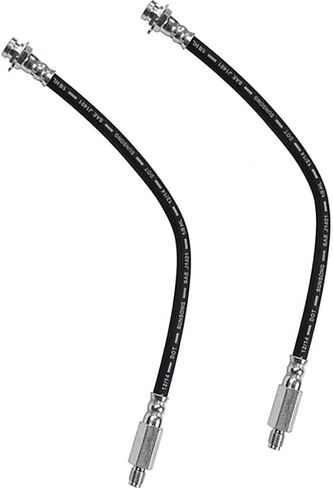 Front Brake Hydraulic Hose for Chevrolet Bel Air 1967 1968 1969-1970 for Chevelle 1964-1967 for Corvette 1963-1982 for Impala 1967-1969 for Chevrolet Malibu 1964-1967 2Piece in Saudi Arabia