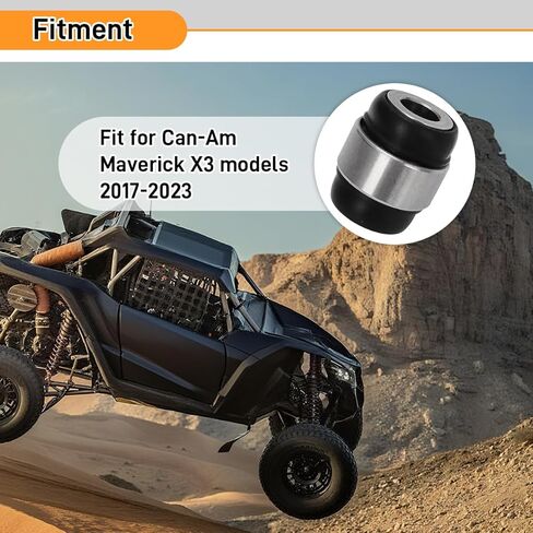 Replacement for OEM 706002317,for Can-Am Maverick X3 Rear Lower Radial Knuckle Joint Kit, Heavy-Duty Bearing Steel Construction, Fits 2017 2018 2019 2020 2021 2022 2023 Models in Kuwait