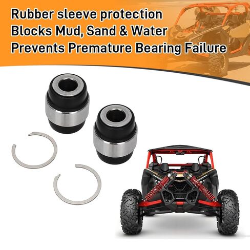 Replacement for OEM 706002317,for Can-Am Maverick X3 Rear Lower Radial Knuckle Joint Kit, Heavy-Duty Bearing Steel Construction, Fits 2017 2018 2019 2020 2021 2022 2023 Models in Kuwait