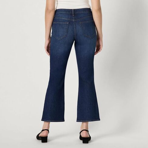 Amazon Essentials Women's Medium Stretch Mid-Rise Kick Crop Jean in Saudi Arabia