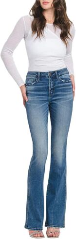 Flying Monkey - High Rise Full Length Bootcut Jeans - F5099 in Saudi Arabia