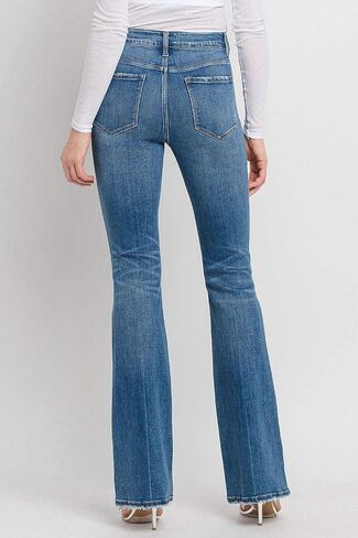 Flying Monkey - High Rise Full Length Bootcut Jeans - F5099 in Saudi Arabia
