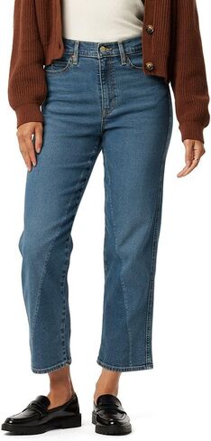 Levi Strauss Signature Women's Heritage High Rise Straight Jeans Stretch Denim (Also Available in Plus Size) in Saudi Arabia