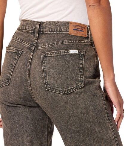 Levi Strauss Signature Women's Heritage High Rise Straight Jeans Stretch Denim (Also Available in Plus Size) in Saudi Arabia