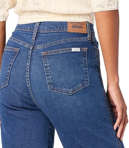 Levi Strauss Signature Women's Heritage High Rise Straight Jeans Stretch Denim (Also Available in Plus Size) in Saudi Arabia