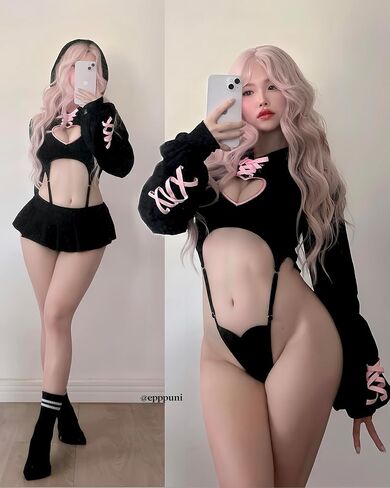 KORURACLUB gradient Wigs cosplay Wig pink Wigs lolita wigs anime Wig halloween Wigs for women (Amethyst Twilight) in Saudi Arabia