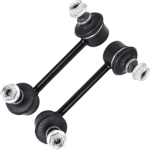 Detroit Axle - Rear Shock Absorbers Sway Bars for 2001-2005 Toyota RAV4 2002 2003 2004, 2 Shock Absorbers, 2 Sway Bar Links Replacement in Saudi Arabia