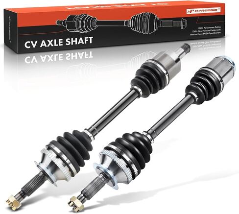 A-Premium Pair (2) Front CV Axle Shaft Assembly Compatible with Hyundai Santa Fe 2004 2005 2006 3.5L, FWD with 5-Speed Automatic Transmission, Driver and Passenger Side in Saudi Arabia