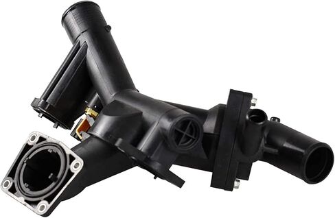 Car Auto Thermostat Housing with Sensor Gasket LR005631 4H238A504AC for Land for Rover LR3 2005-2009 / for Range Rover Sport 4.4L V8 2006 2007 2008 2009 in Saudi Arabia