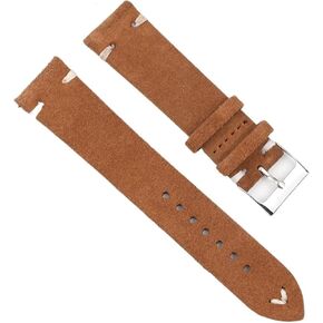 Suede Leather Watch Strap 20mm 22mm 24mm Quick Release Watch Band Retro Replacement Wristband in Saudi Arabia