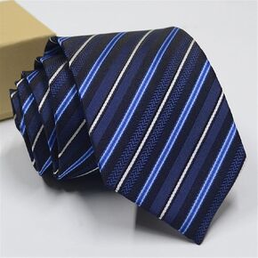 Men's Solid Color Stripe Ties Flower Floral Jacquard Necktie Wedding Party Ties Accessories in Saudi Arabia