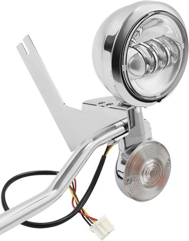 Green-L Passing Driving Spot Fog Light Lamp Turn Signals Fit for Harley Touring Road King 2014-2022 Classic 2014-2019 Police 2014-2024 Electra Glide Highway King 2023 (with Black bar) in Saudi Arabia