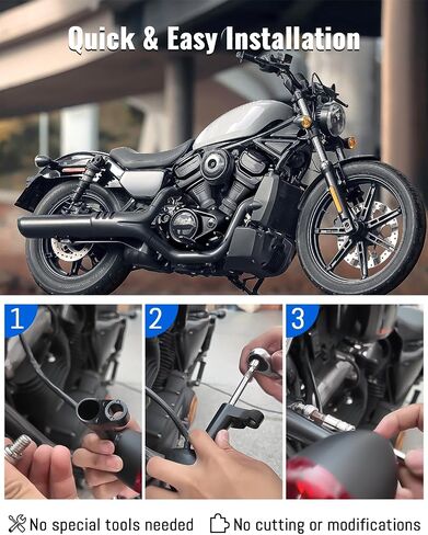 Turn Signal Relocation Kit for Harley Sportsters, Front Turn Signal Indicator Relocation Kit Mounts for Harley Sportsters FXR Dyna FXD Accessories,2PCS in Saudi Arabia