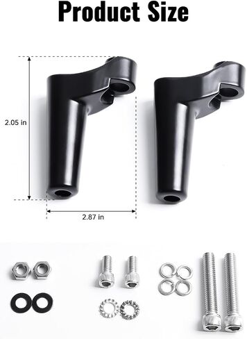 Turn Signal Relocation Kit for Harley Sportsters, Front Turn Signal Indicator Relocation Kit Mounts for Harley Sportsters FXR Dyna FXD Accessories,2PCS in Saudi Arabia