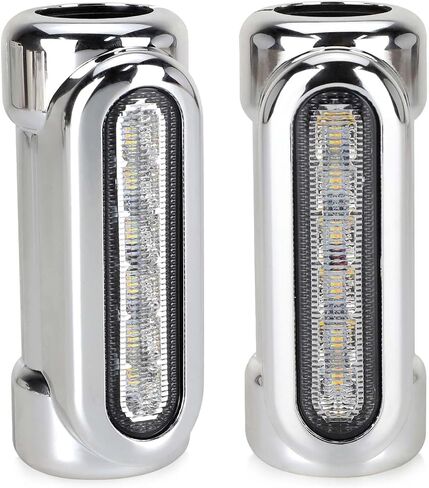 Motorcycle Highway Lights,Dream Color Crash Bar Lights Switchback Driving Light Compatible with Harley Road King (GY-WY-RGB-S) in Kuwait