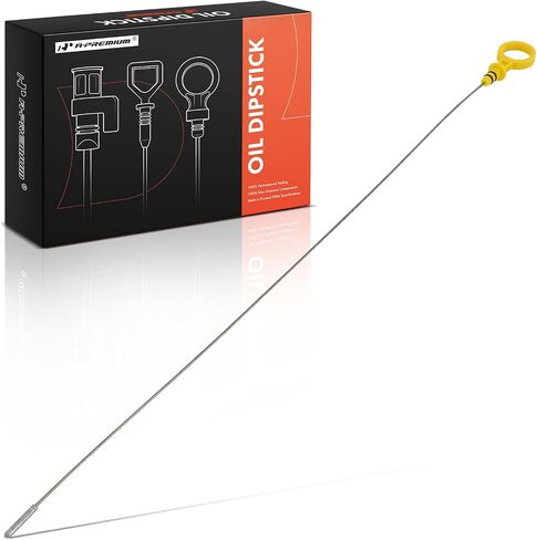 A-Premium 4.2L 6 Cyl Engine Oil Dipstick Compatible with Chevy, GMC, Buick, Isuzu, Oldsmobile, Saab Model - Trailblazer EXT, Envoy XL XUV, Rainier, Ascender, Bravada, 9-7X, Oil Measuring Rod Dip Stick in Saudi Arabia