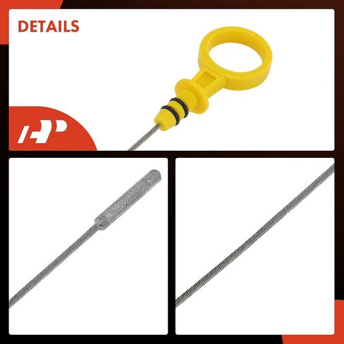 A-Premium 4.2L 6 Cyl Engine Oil Dipstick Compatible with Chevy, GMC, Buick, Isuzu, Oldsmobile, Saab Model - Trailblazer EXT, Envoy XL XUV, Rainier, Ascender, Bravada, 9-7X, Oil Measuring Rod Dip Stick in Saudi Arabia