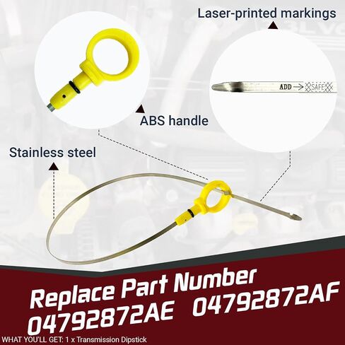استبدال مقياس ناقل الحركة متوافق مع 2009-2021 دودج تشالينج تشارجر كرايسلر 300-5.7L OEM #04792872AE، 04792872AF in Kuwait