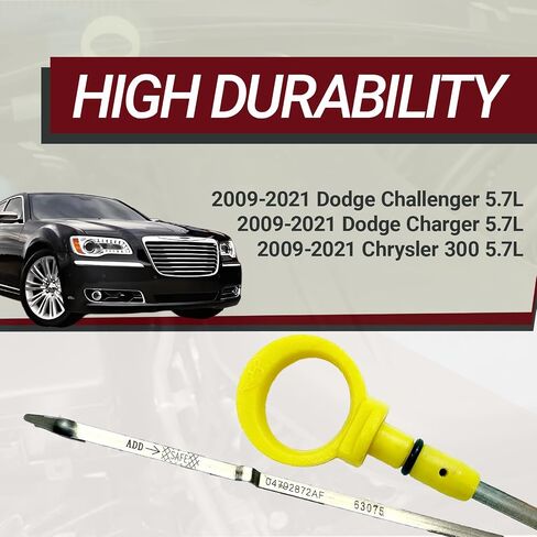 استبدال مقياس ناقل الحركة متوافق مع 2009-2021 دودج تشالينج تشارجر كرايسلر 300-5.7L OEM #04792872AE، 04792872AF in Kuwait