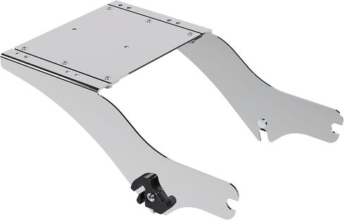 KUAFU Detachable 2-Up Trunk Latches King Razor Chop Trunk Mount Compatible with Harley Touring FL 1997-2008 1996 Chrome in Saudi Arabia