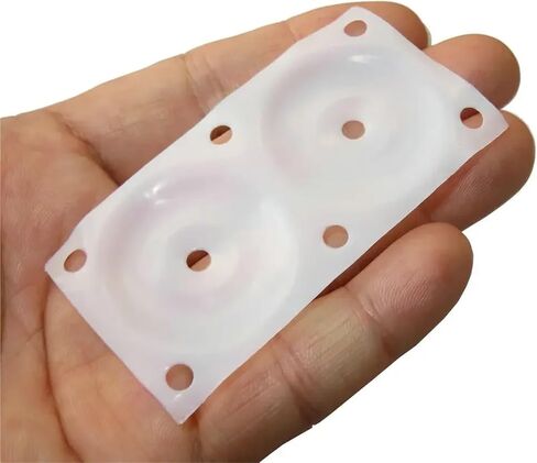 1 مجموعة/2 قطعة ل مضخة تفريغ الحجاب الحاجز PTFE الحجاب الحاجز ل SYSTEC 9000-1471 9000-1718 40*76 مللي متر in Saudi Arabia