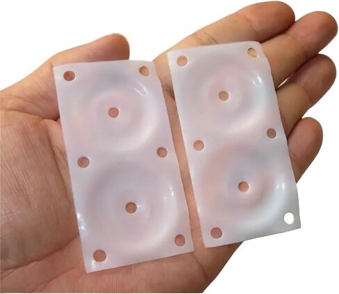 1 مجموعة/2 قطعة ل مضخة تفريغ الحجاب الحاجز PTFE الحجاب الحاجز ل SYSTEC 9000-1471 9000-1718 40*76 مللي متر in Saudi Arabia