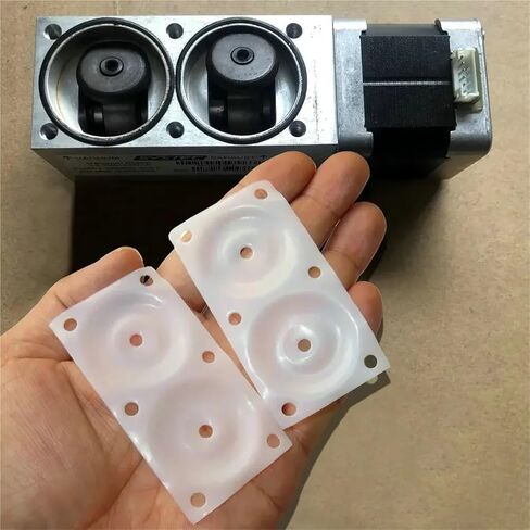 1 مجموعة/2 قطعة ل مضخة تفريغ الحجاب الحاجز PTFE الحجاب الحاجز ل SYSTEC 9000-1471 9000-1718 40*76 مللي متر in Saudi Arabia