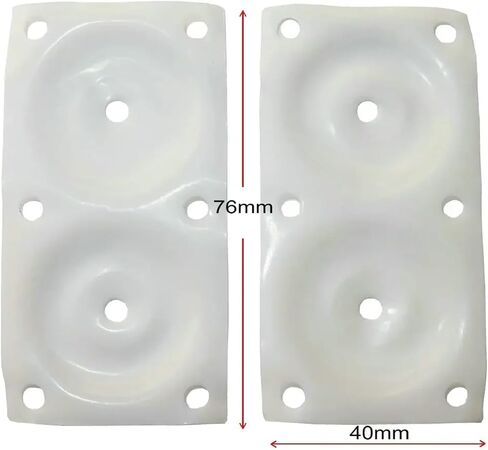 1 مجموعة/2 قطعة ل مضخة تفريغ الحجاب الحاجز PTFE الحجاب الحاجز ل SYSTEC 9000-1471 9000-1718 40*76 مللي متر in Saudi Arabia