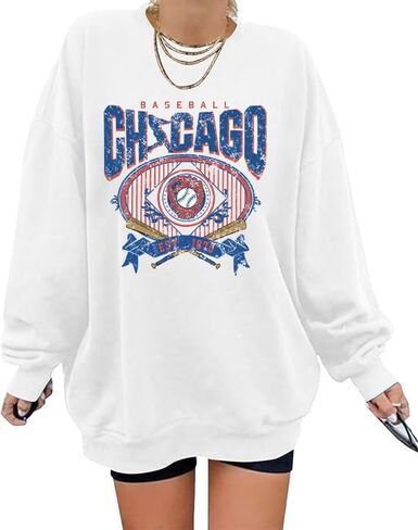 Baseball Sweatshirts Women Baseball Mom Sweatshirts Sport Fans Long Sleeves Shirts Softball Pullover Tops in Saudi Arabia