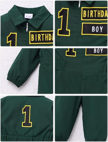 IWEMEK Baby Boy Race Car Driver Costume Girls 1st 2nd Birthday Outfit Cake Smash Kids Racer Jumpsuit Racing Romper Halloween in Saudi Arabia